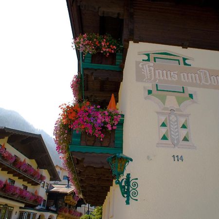 Pension Haus Am Dorfplatz Flachau Dış mekan fotoğraf