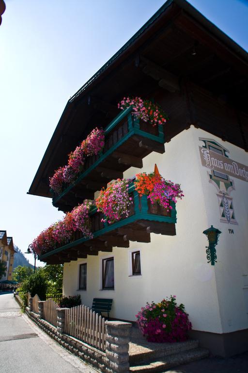 Pension Haus Am Dorfplatz Flachau Dış mekan fotoğraf