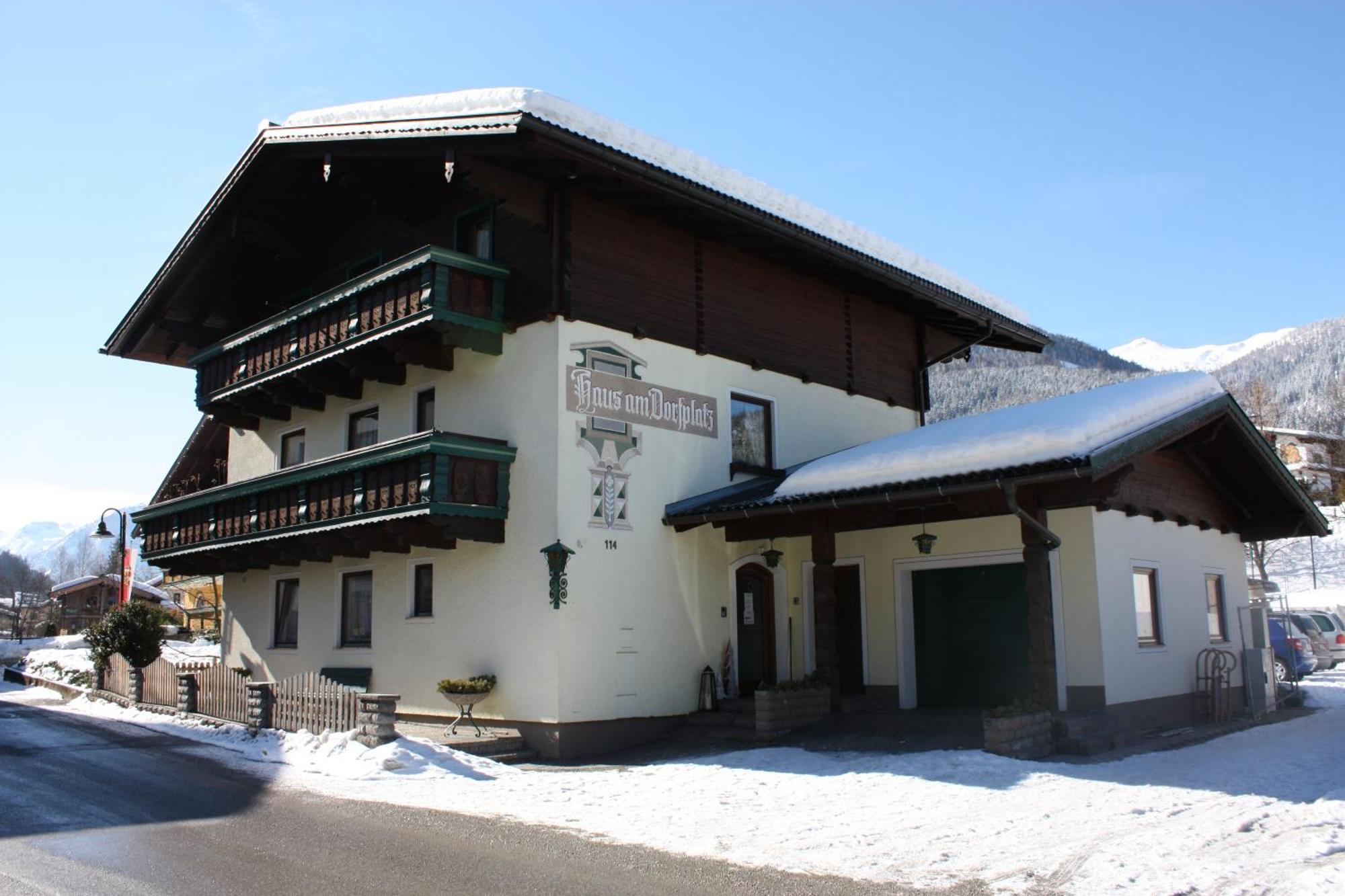 Pension Haus Am Dorfplatz Flachau Dış mekan fotoğraf